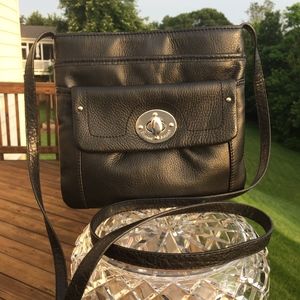 Black Etienne Aigner crossbody